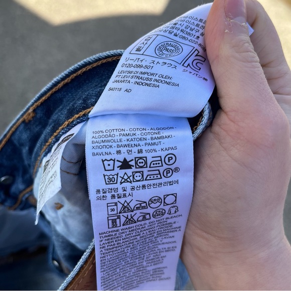 Levi’s 501 Short in Echo Park Size 26 - Picture 7 of 7